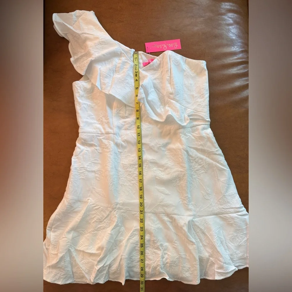 Lilly Pulitzer White Arlana Romper Sizes 14 MSRP $228 NWT - Picture 4 of 7